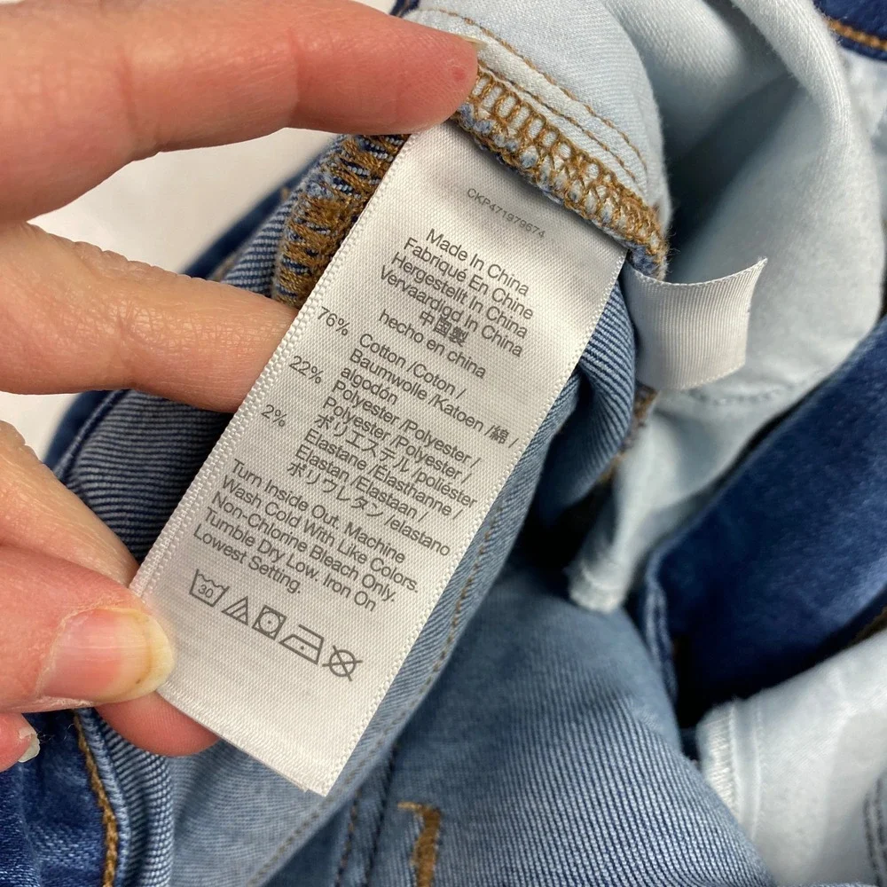 Madewell Jeans Women's Size 26 Curvy Skinny Flare Blue Denim - Picture 14 of 14